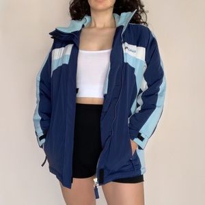 Blue Outbrook Women's 14/16 Fleece Lined Jacket